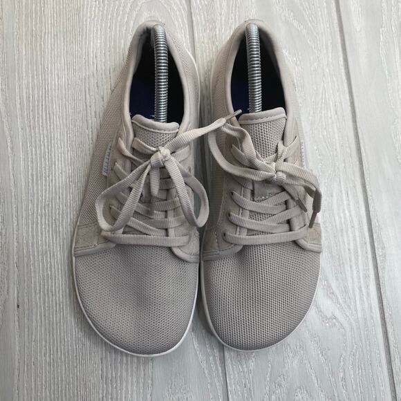 Whitin Women's Dove Grey Knit  Minimalist Barefoot Sneakers Shoes Size 10 WIDE - Picture 6 of 9